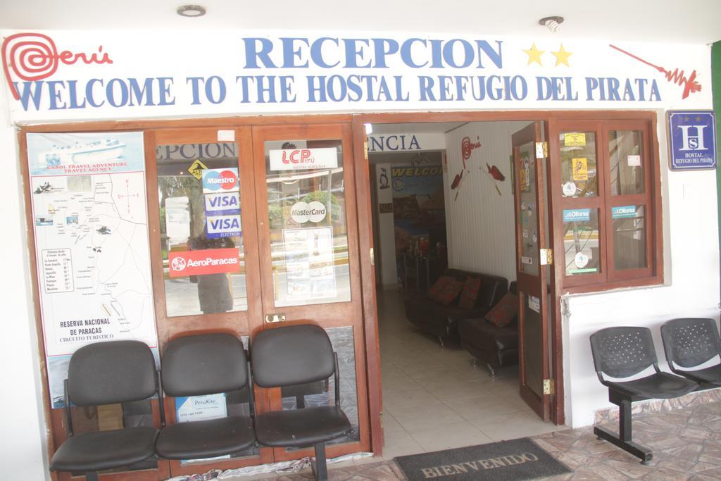 Hostel Refugio Del Pirata Paracas Exteriér fotografie